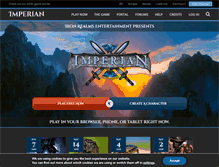 Tablet Screenshot of imperian.com